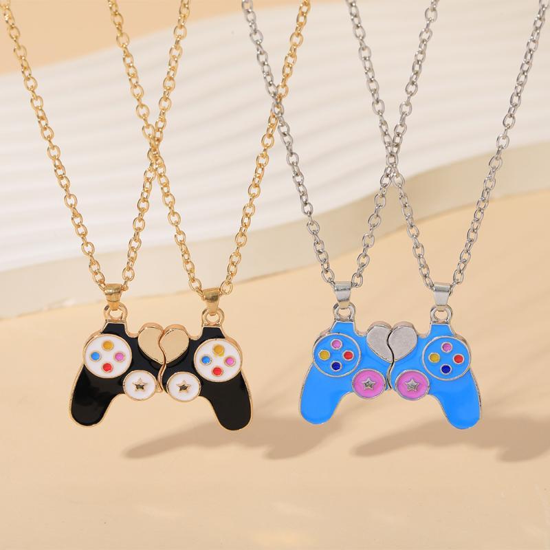 Magnetic Couple Matching Necklaces - Парные магнитные кулоны-контроллеры для игр, 2