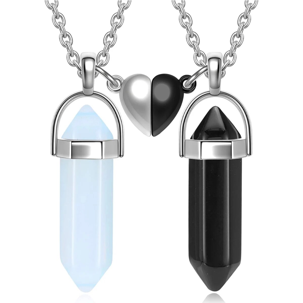 Magnetic Couple Matching Necklaces - Парные кулоны для влюбленных и друзей