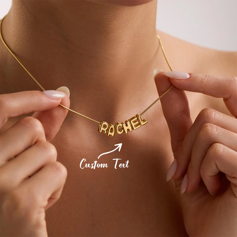 Индивидуальное колье с инициал – обзор и цена Custom Name Necklace Stainless Steel