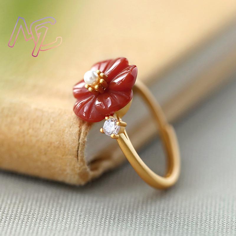 Кольца с красным натуральным н – обзор и цена Rings