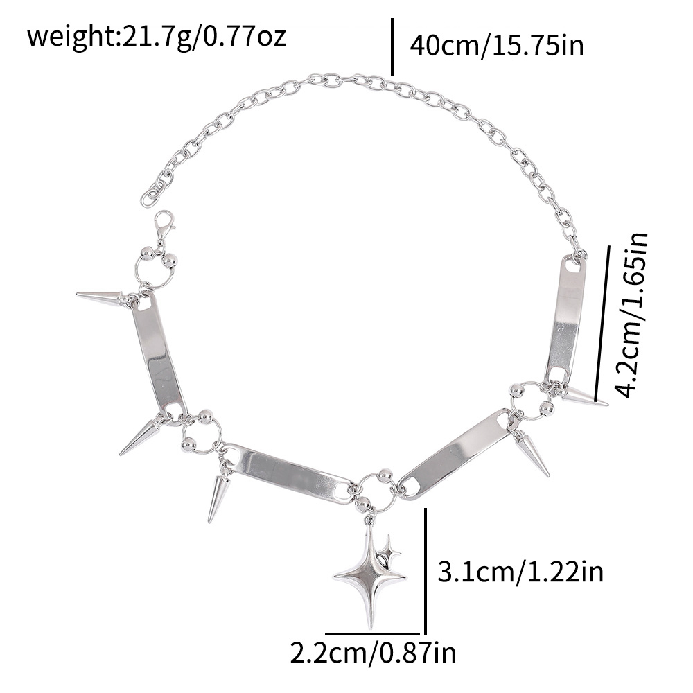 Панк-чокер с заклепками, рок-у – обзор и цена Goth Punk Spike Choker