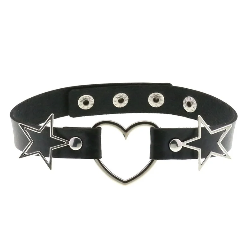 Decopunk Панк из искусственной – обзор и цена Goth Punk Spike Choker