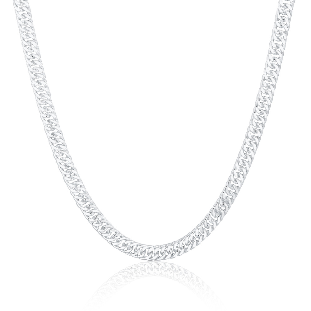 Новое ожерелье из стерлинговог – обзор и цена Cuban Link Chain 12Mm