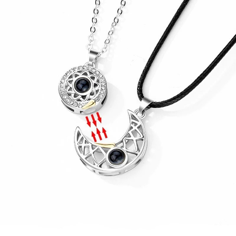 1 пара магнитных ожерелий для  – обзор и цена Magnetic Couple Matching Necklaces