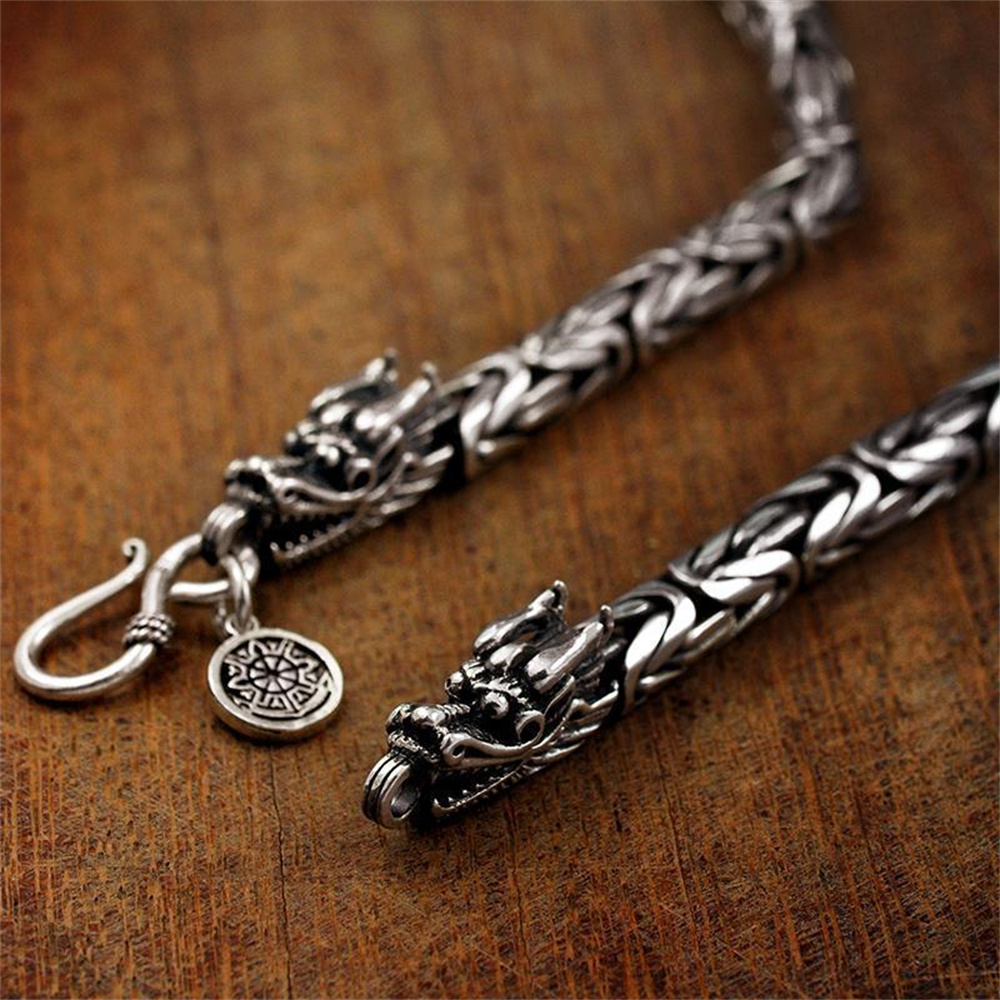 Мужское модное ожерелье OUYADI – обзор и цена 925 Sterling Silver Chain Necklace Men
