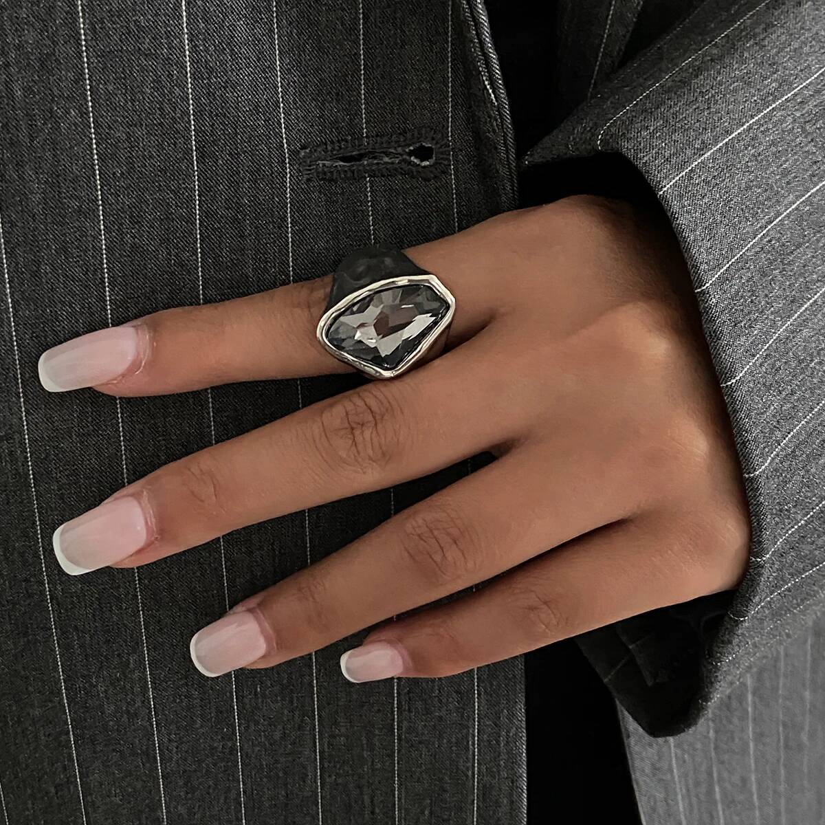 Salircon винтажные черные акри – обзор и цена Vintage Punk Knuckle Rings Set