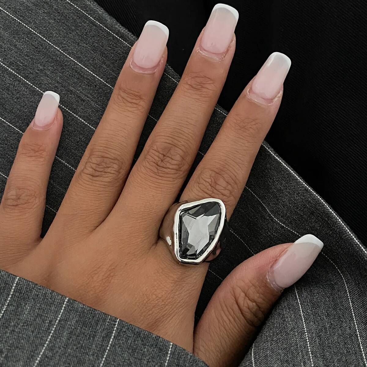 Salircon винтажные черные акри – обзор и цена Vintage Punk Knuckle Rings Set