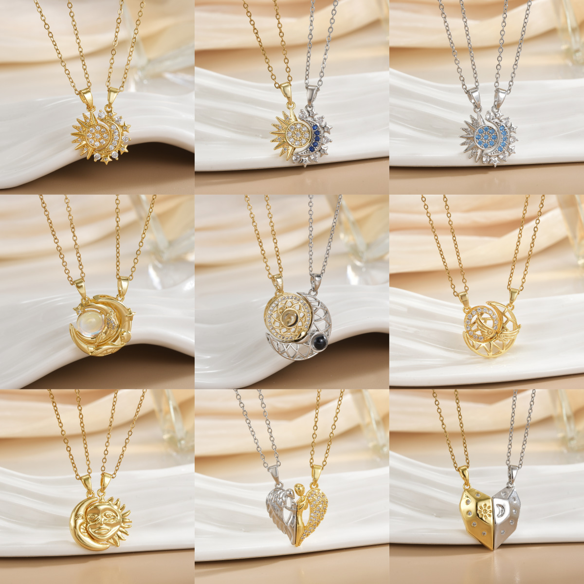 Магнитные ожерелья для пар Сол – обзор и цена Magnetic Couple Matching Necklaces