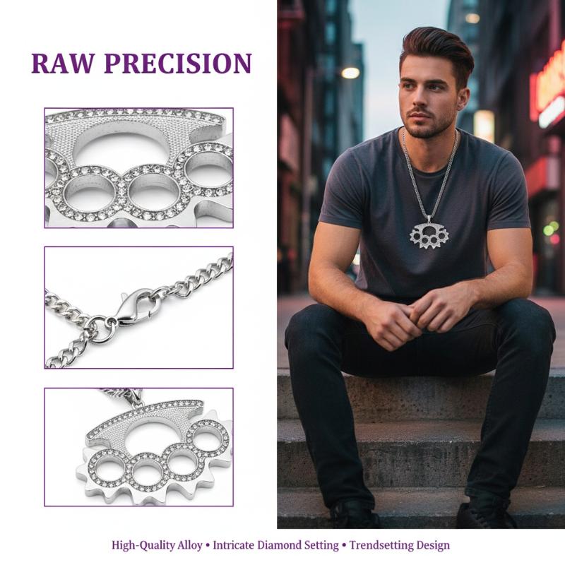 Ожерелье-чокер из нержавеющей  – обзор и цена Layered Pendant Necklace Aesthetic