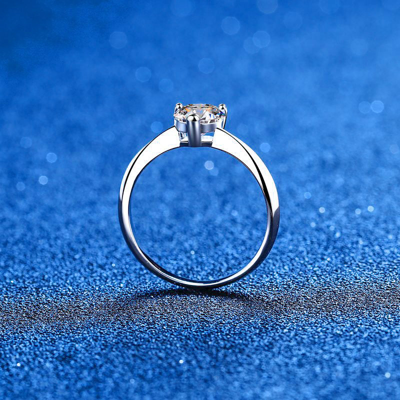 Кольцо LioraGem с муассанитом  – обзор и цена Moissanite Engagement Ring 1 Carat