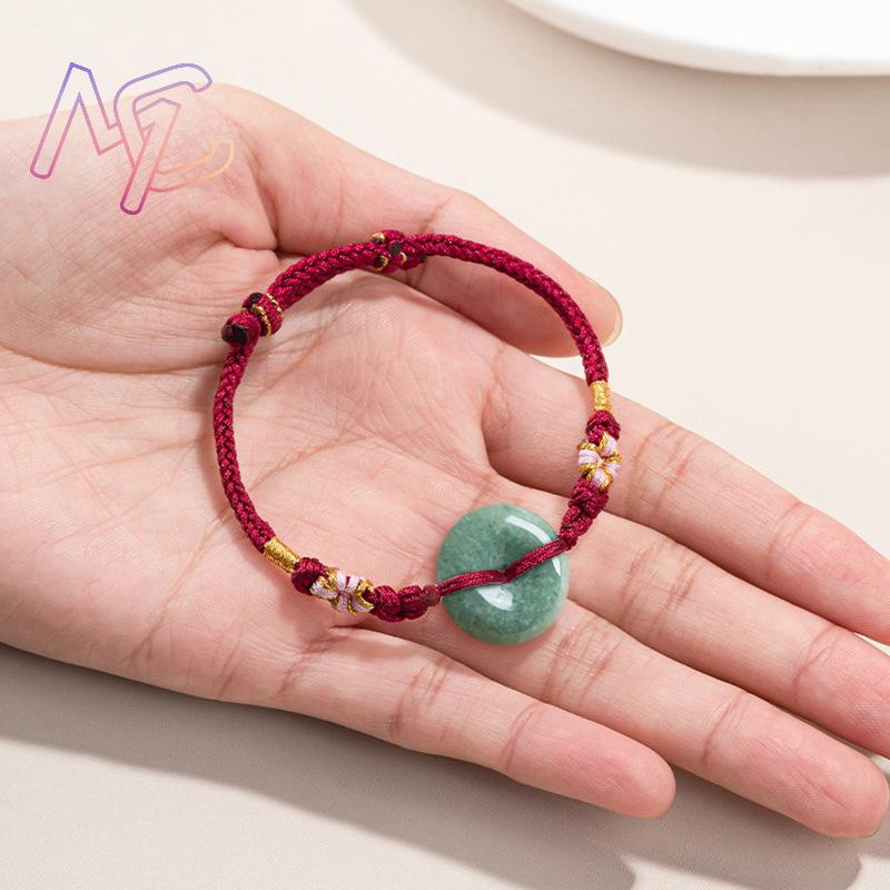 Зеленый Мьянма Жадеит Пончик Б – обзор и цена Bracelets