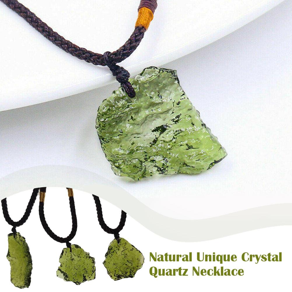 Натуральный уникальный кристал – обзор и цена Crystal Pendant Necklace Natural Stone