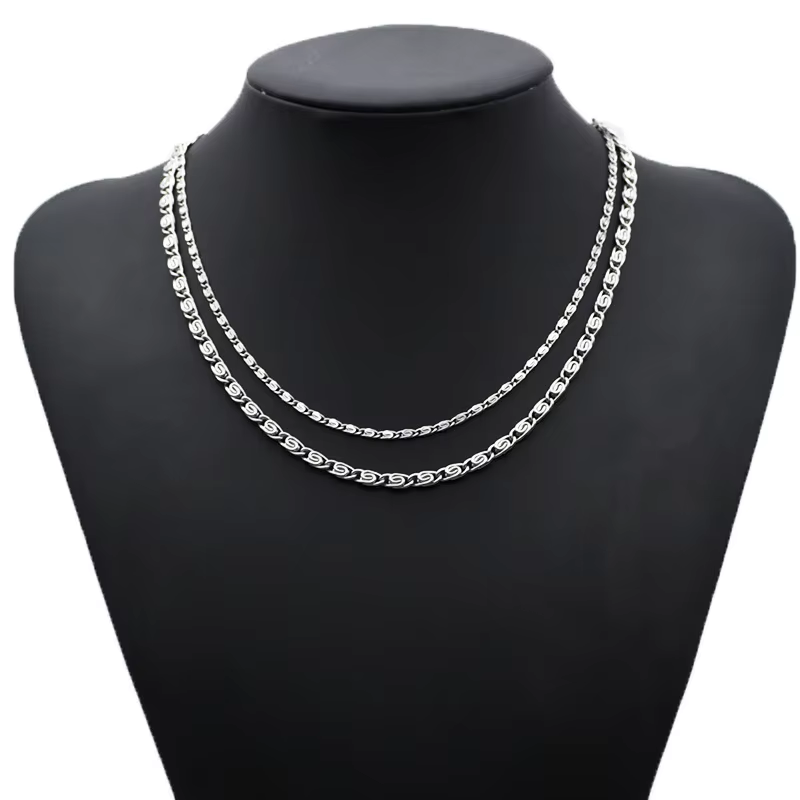 Андара, цепочка из серебра 925 – обзор и цена 925 Sterling Silver Chain Necklace Men