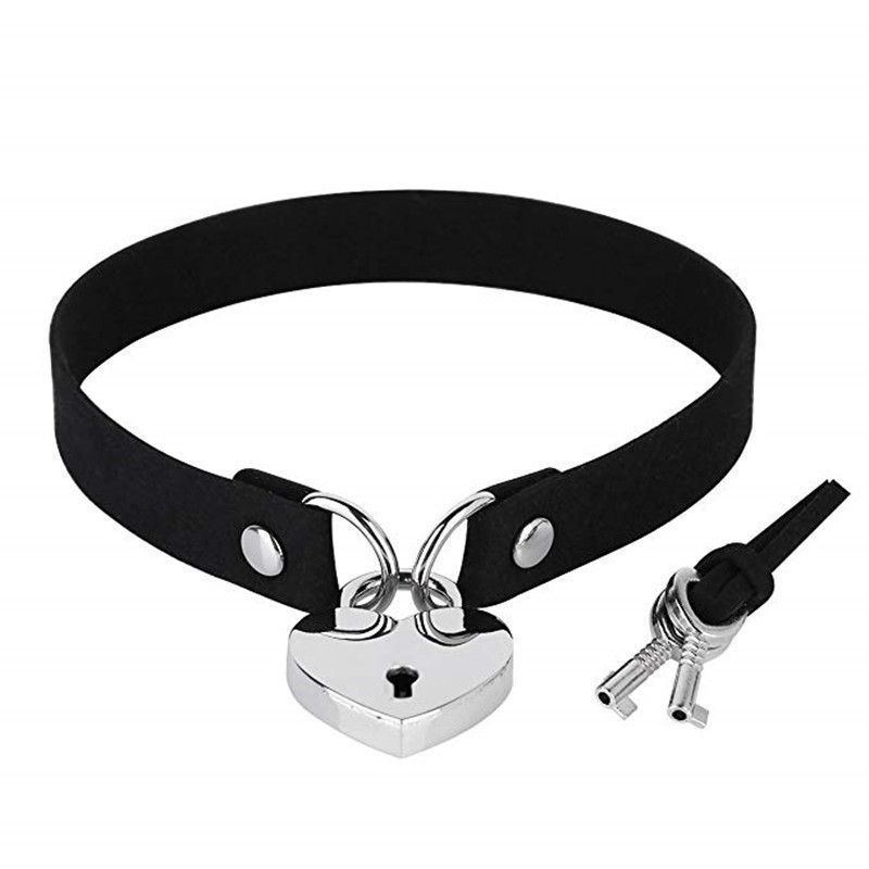 Сексуальное кожаное колье-чоке – обзор и цена Goth Punk Spike Choker