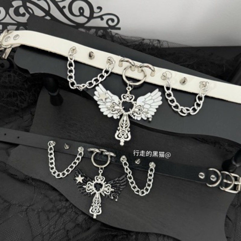 Кулон в виде креста с крыльями – обзор и цена Layered Pendant Necklace Aesthetic