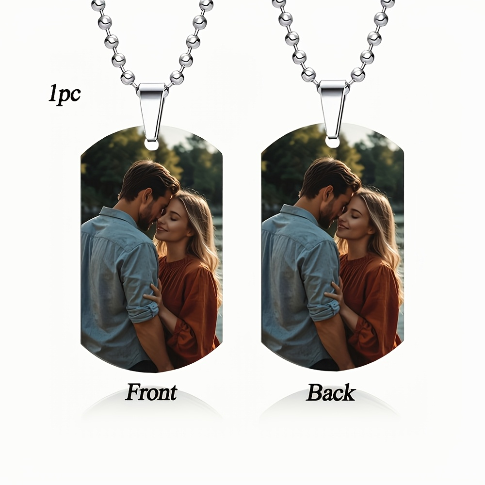 Персонализированное мужское ож – обзор и цена Custom Name Necklace Stainless Steel